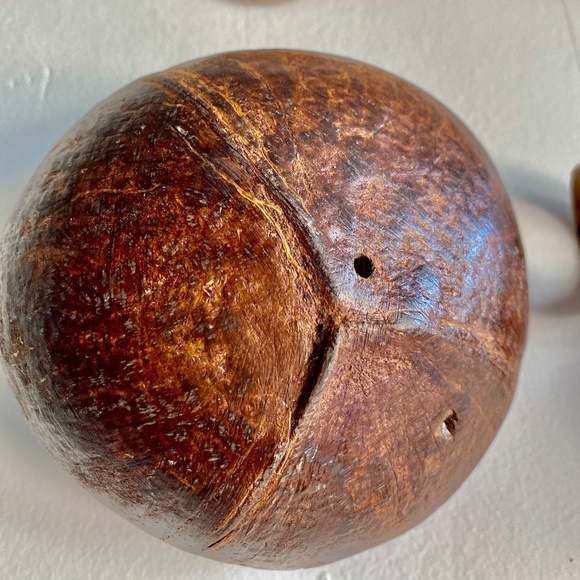 36” x 24” coconut shell and bamboo indoor wind-chime/wall decor/wall hanging - Picture 5 of 5